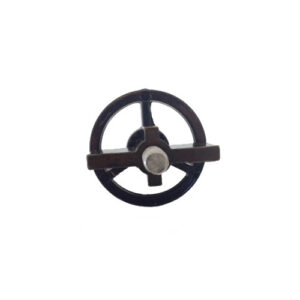 Borchia conica in bronzo cm 5,5 (portante)