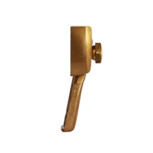 Staffa compatta in bronzo per sostegno lapide spessore zero (4,5×8)