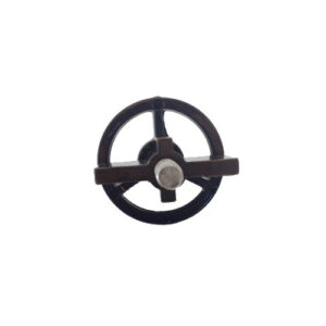 Borchia conica in bronzo cm 3,5 (portante)