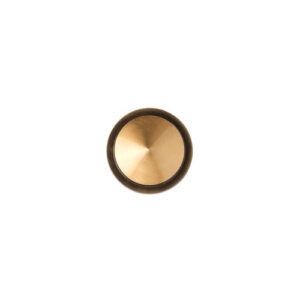 Borchia conica in bronzo cm 3,5 (portante)