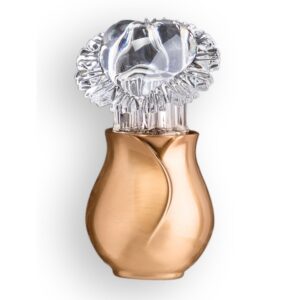 Lampada votiva per lapidi – Linea Apulo – Bronzo lucido – Con cristallo a cuore