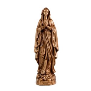 Statua della Madonna di Lourdes – Polvere di marmo (quarzo spagnolo)