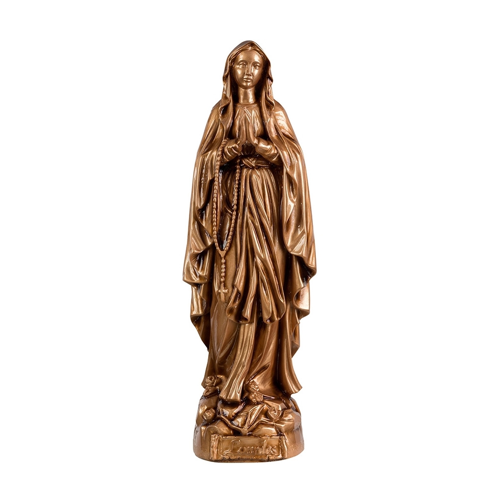 Statue sacre in polvere di marmo - Madonna di Lourdes