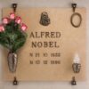 Lampada votiva per lapidi - Linea Anfora - Bronzo glitter - immagine 2