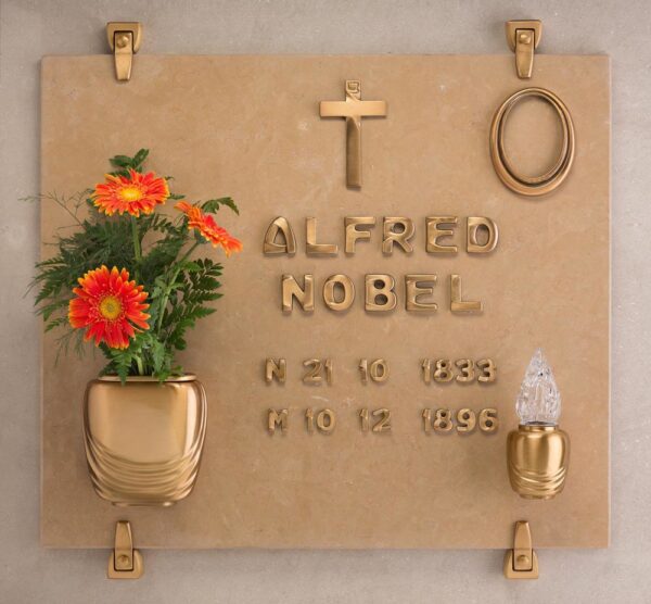 Croce in bronzo semplice - Linea Olpe - immagine 5
