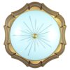 Plafoniera in bronzo - Stile classico - Diametro 40,5 cm