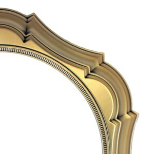 Plafoniera in bronzo – Stile classico – Diametro 40,5 cm