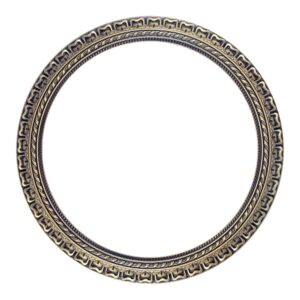 Plafoniera in bronzo – Stile decorato – Diametro 50,6 cm