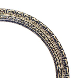 Plafoniera in bronzo – Stile decorato – Diametro 50,6 cm