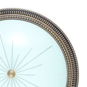Plafoniera in bronzo – Stile rigato – Diametro 50,6 cm