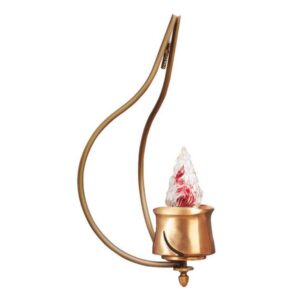 Lampadario in bronzo per cappelle – Linea Idria