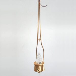 Lampadario in bronzo per cappelle – Linea Idria