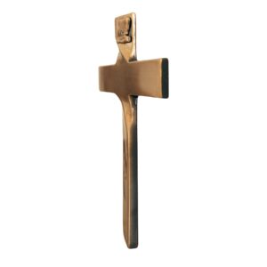 Croce in bronzo semplice – Linea Olpe