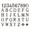 0003565_lettere-e-numeri-in-bronzo-per-lapidi-modello-romano-bronzo-patinato.jpeg CASELLARIO - Caratteri in bronzo - Modello Romano - Finitura Bronzo Patinato (cm 2,5)