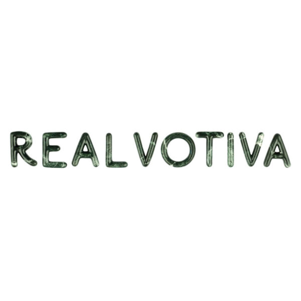 Lettere in porcellana per lapidi - Finitura marmo verde - Modello Futura (cm 5, con perni)